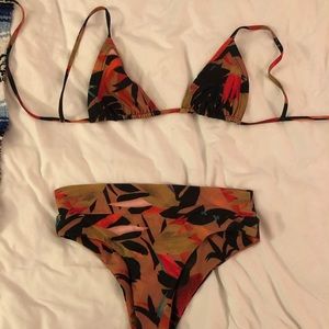 Stone fox swim bikini